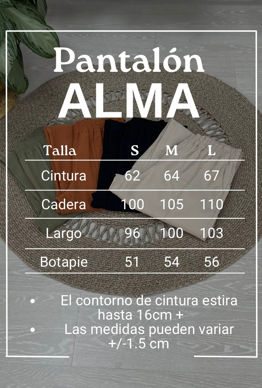 PANTALÓN ALMA EN VERDE