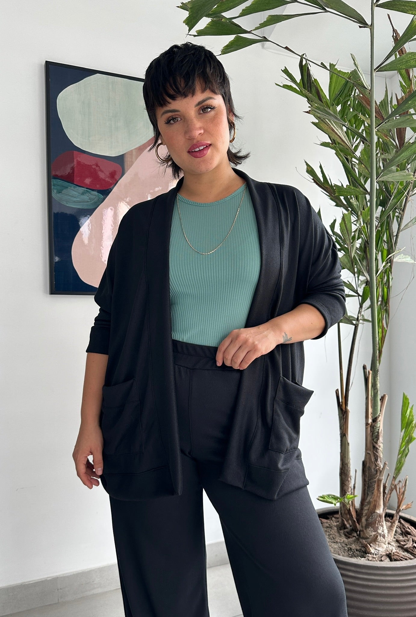 CARDIGAN ARIANA NEGRO