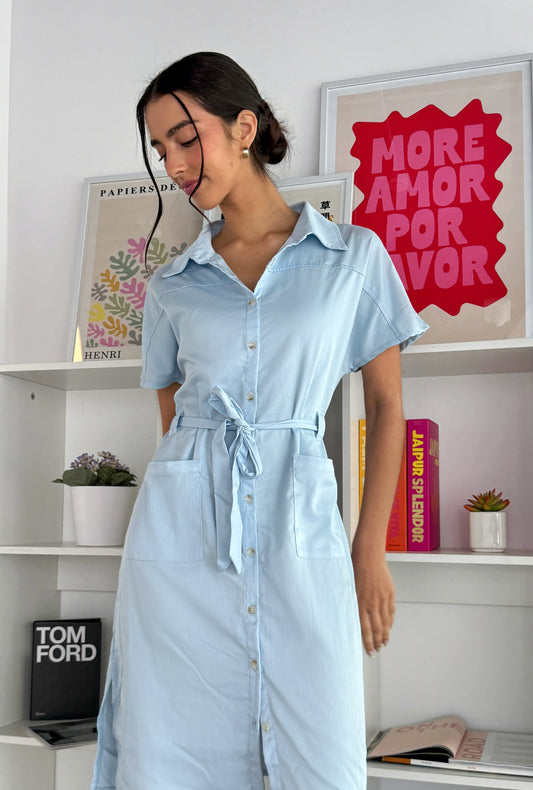 VESTIDO DANNA CELESTE