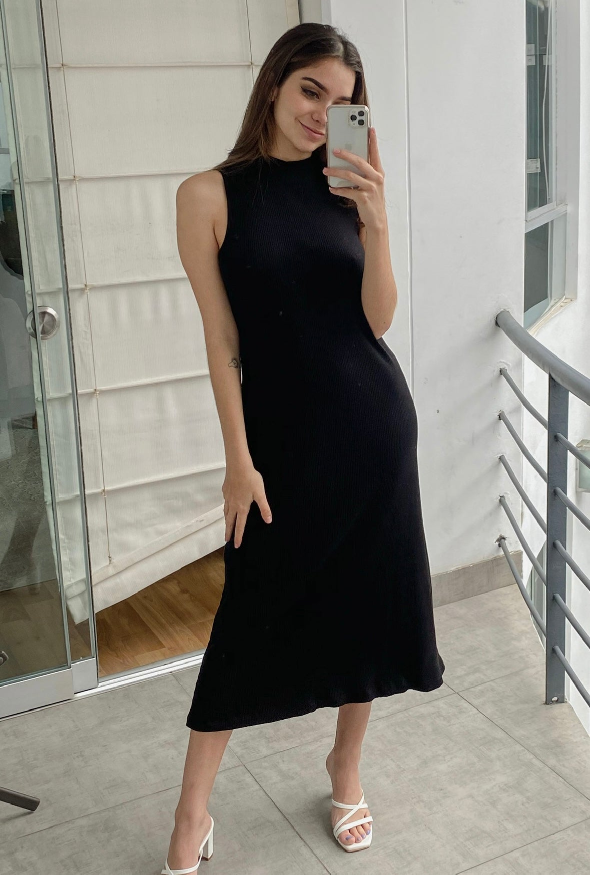 VESTIDO LUCIANA NEGRO
