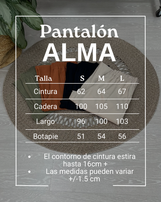 PANTALÓN ALMA EN NEGRO