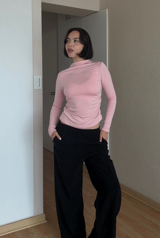 TOP ALMUDENA EN ROSA
