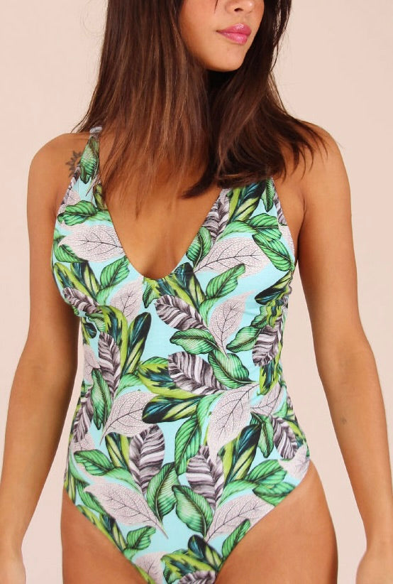 ENTERIZO MIA TROPICAL GREEN