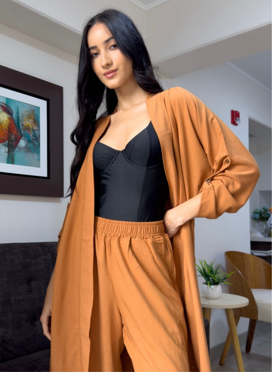 KIMONO SALMA CAMEL