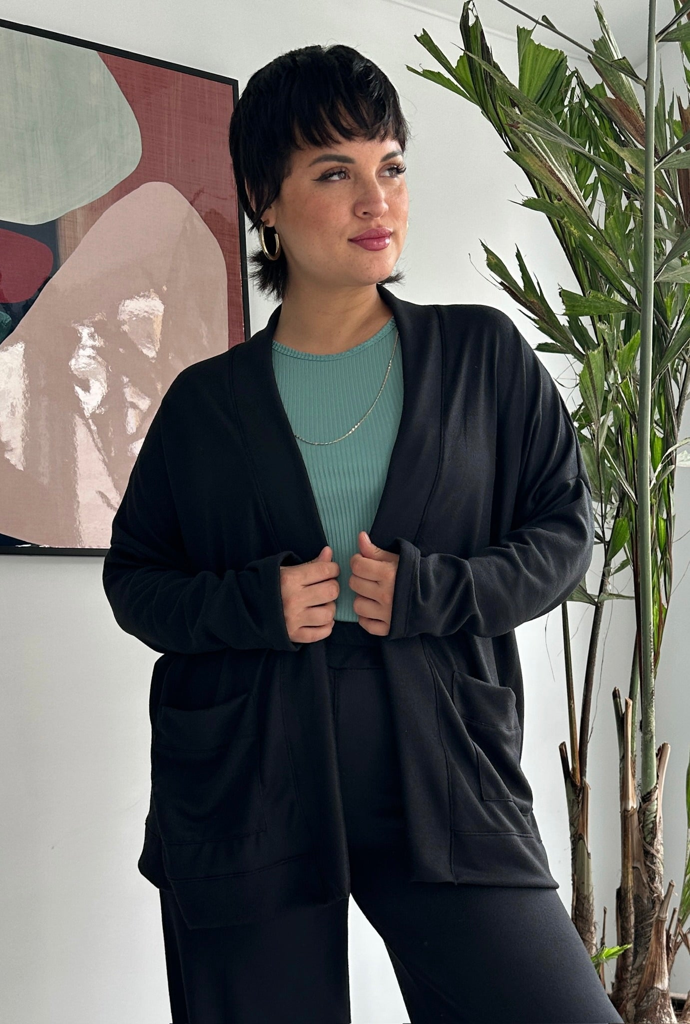 CARDIGAN ARIANA NEGRO