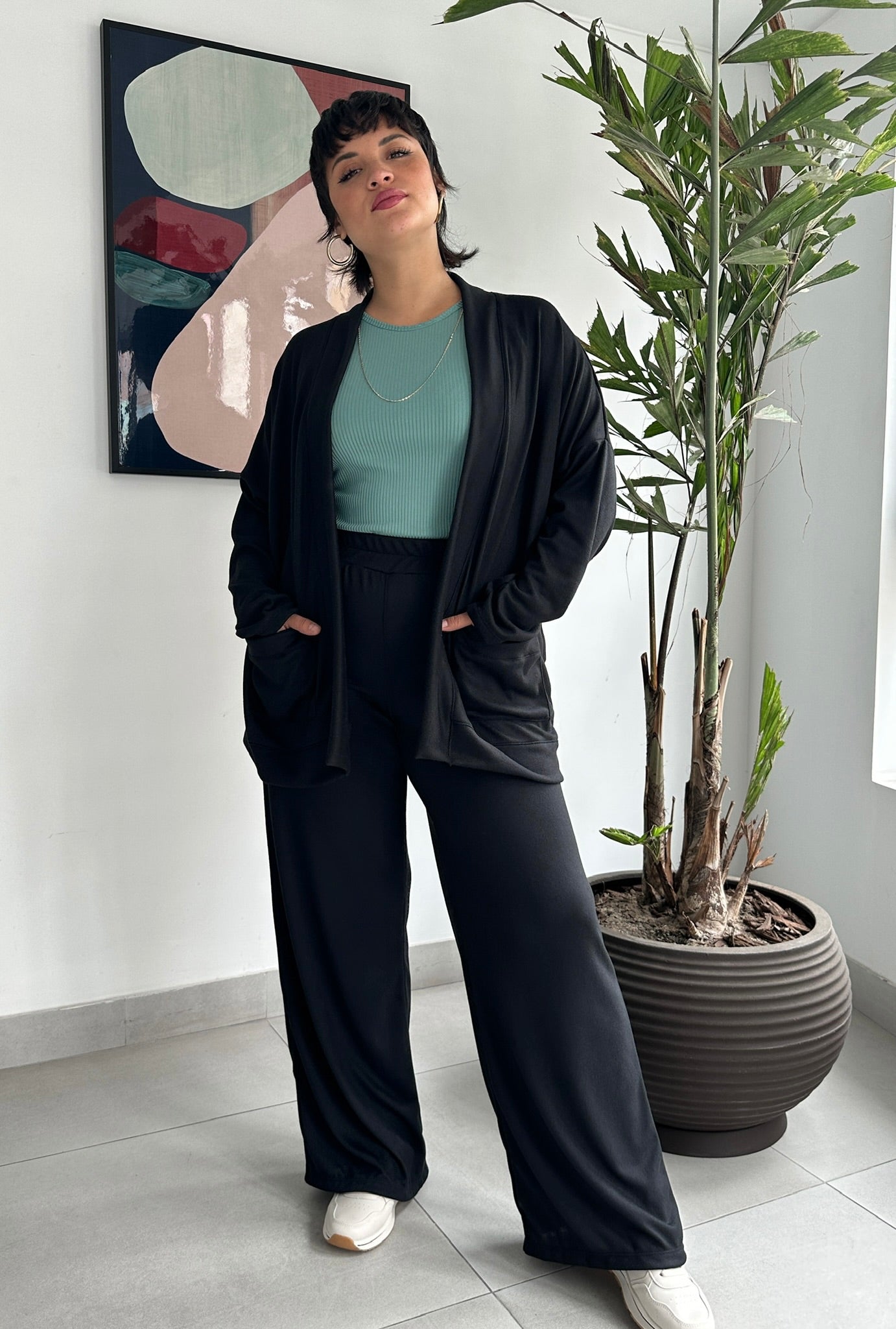 CARDIGAN ARIANA NEGRO