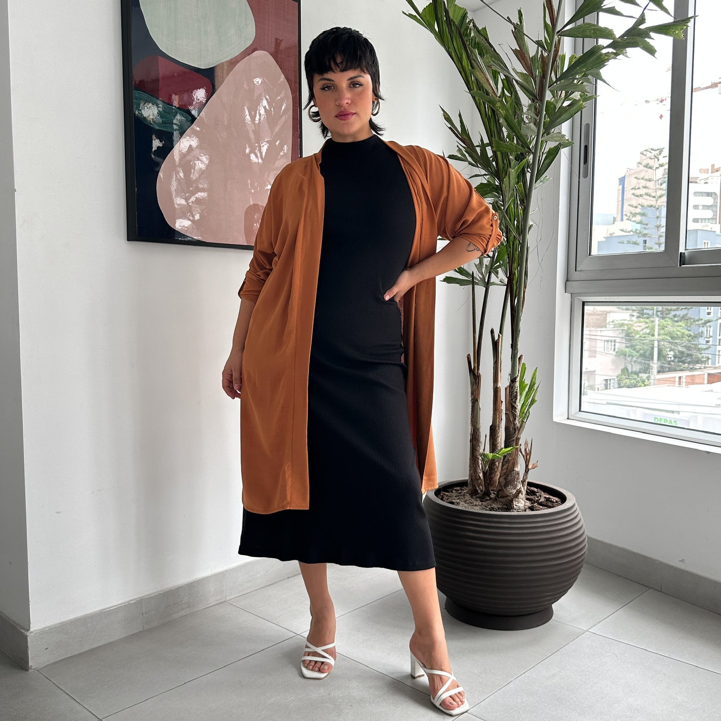 KIMONO SALMA CAMEL