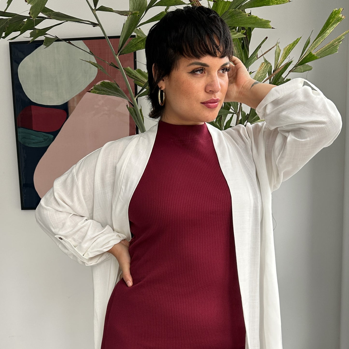 KIMONO SALMA HUESO
