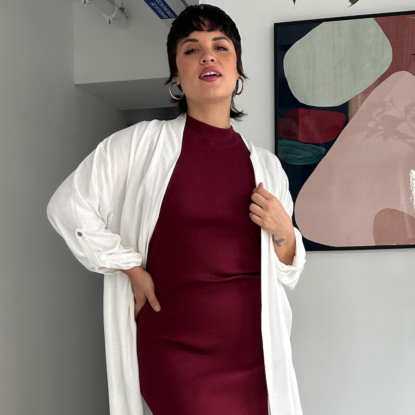KIMONO SALMA HUESO