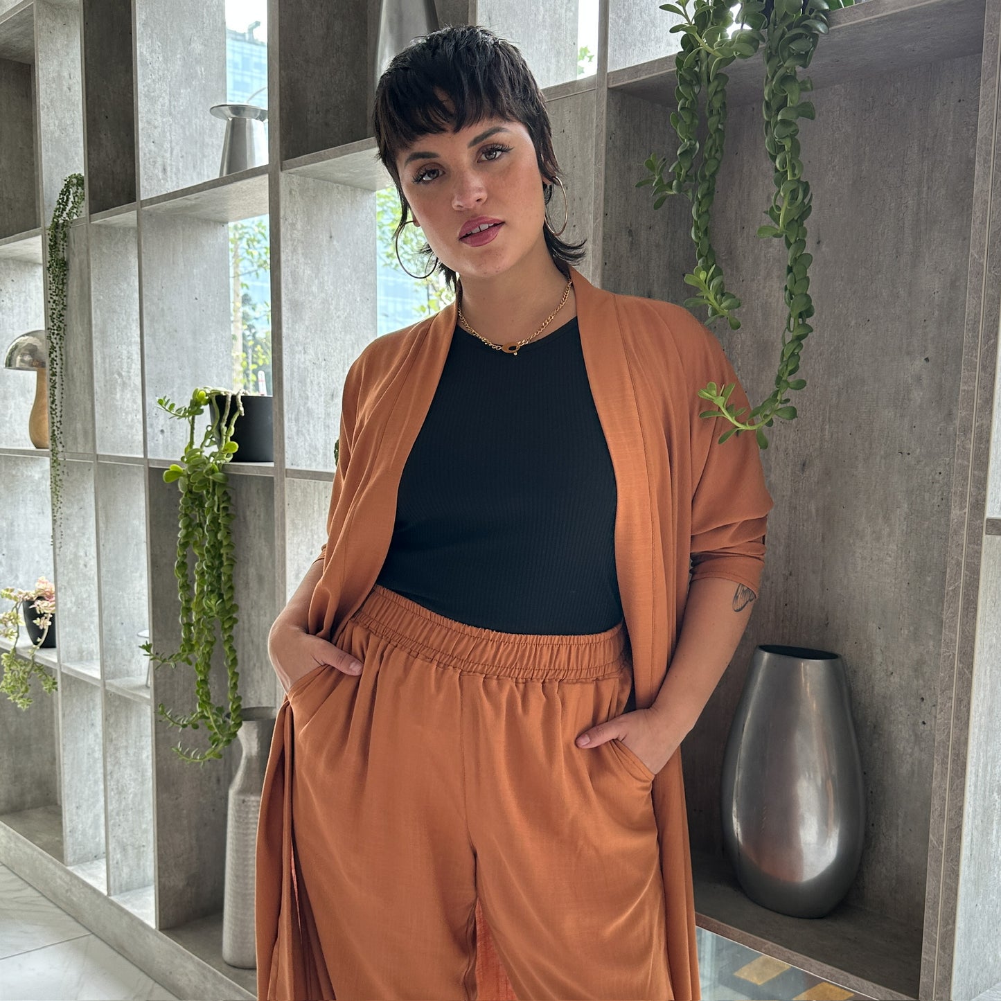 KIMONO SALMA CAMEL