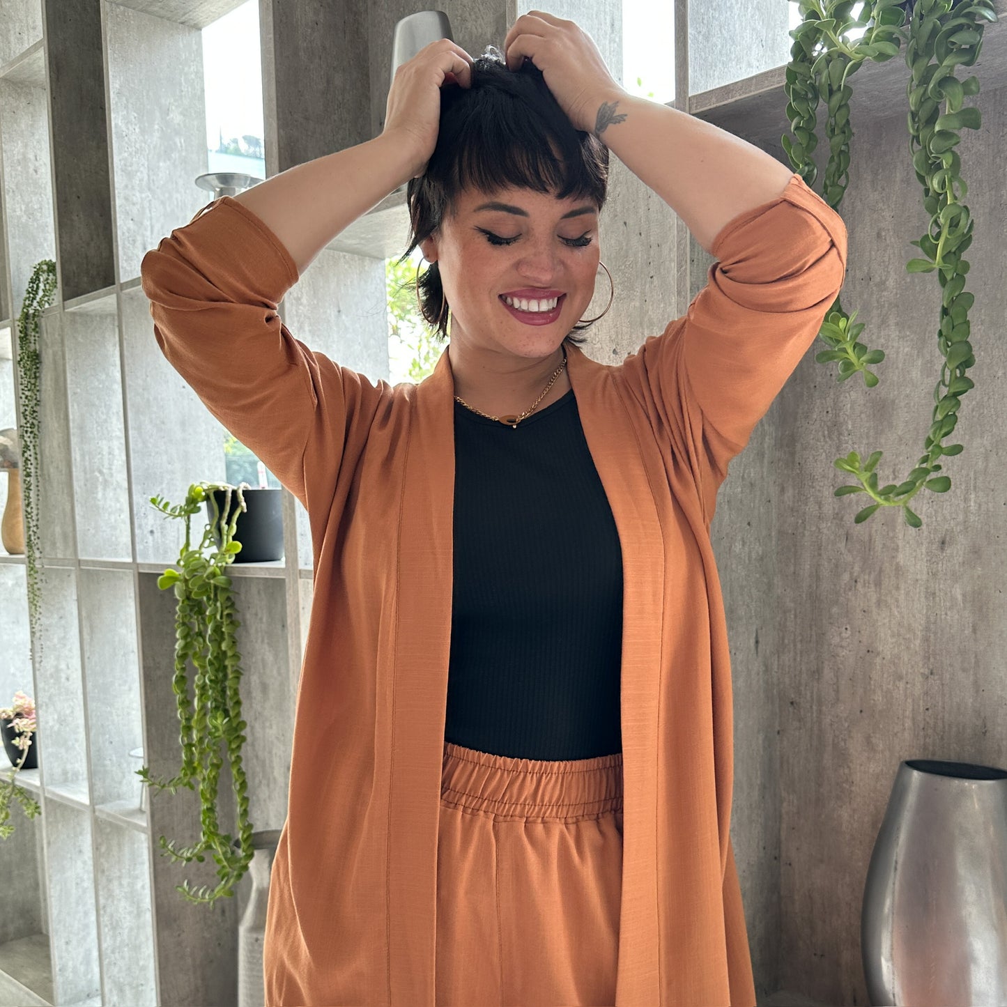 KIMONO SALMA CAMEL