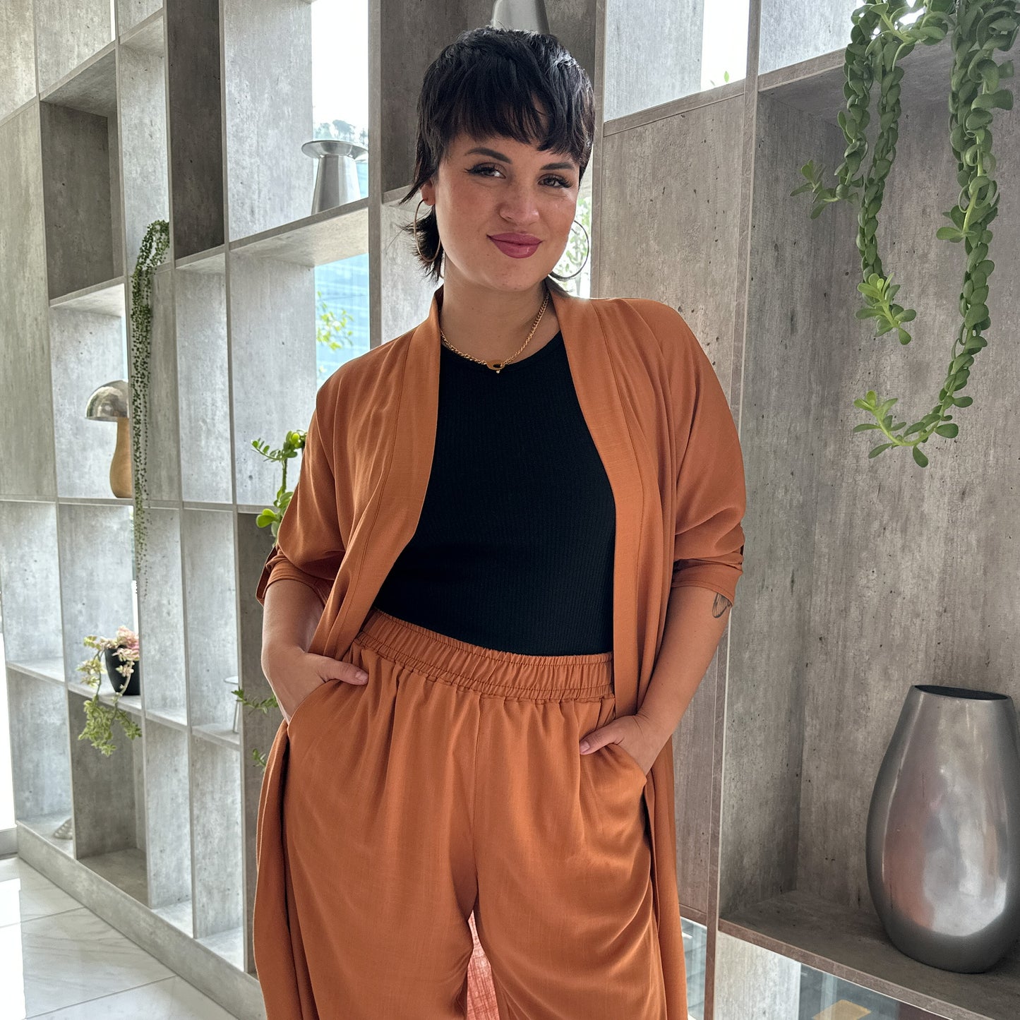 KIMONO SALMA CAMEL