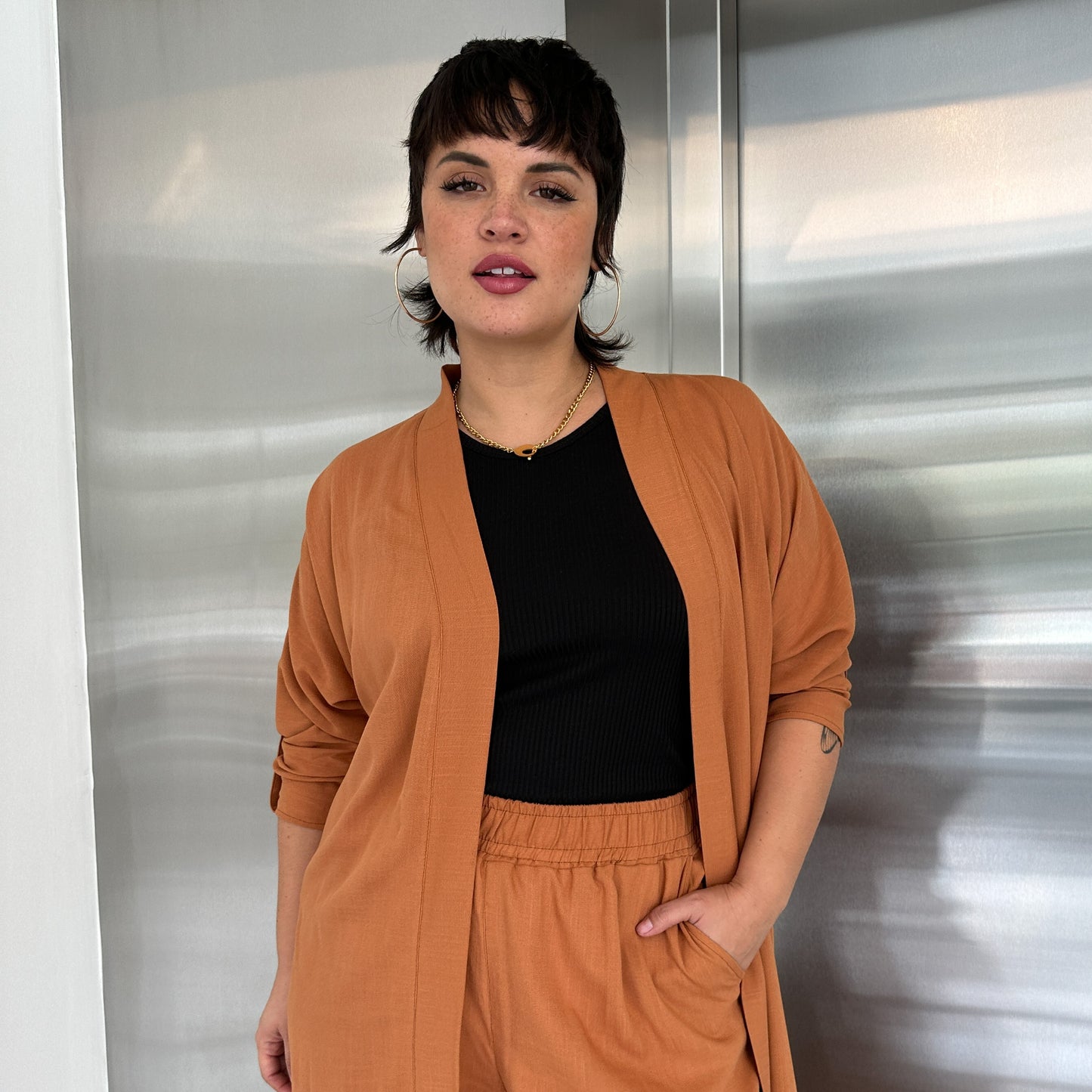 KIMONO SALMA CAMEL