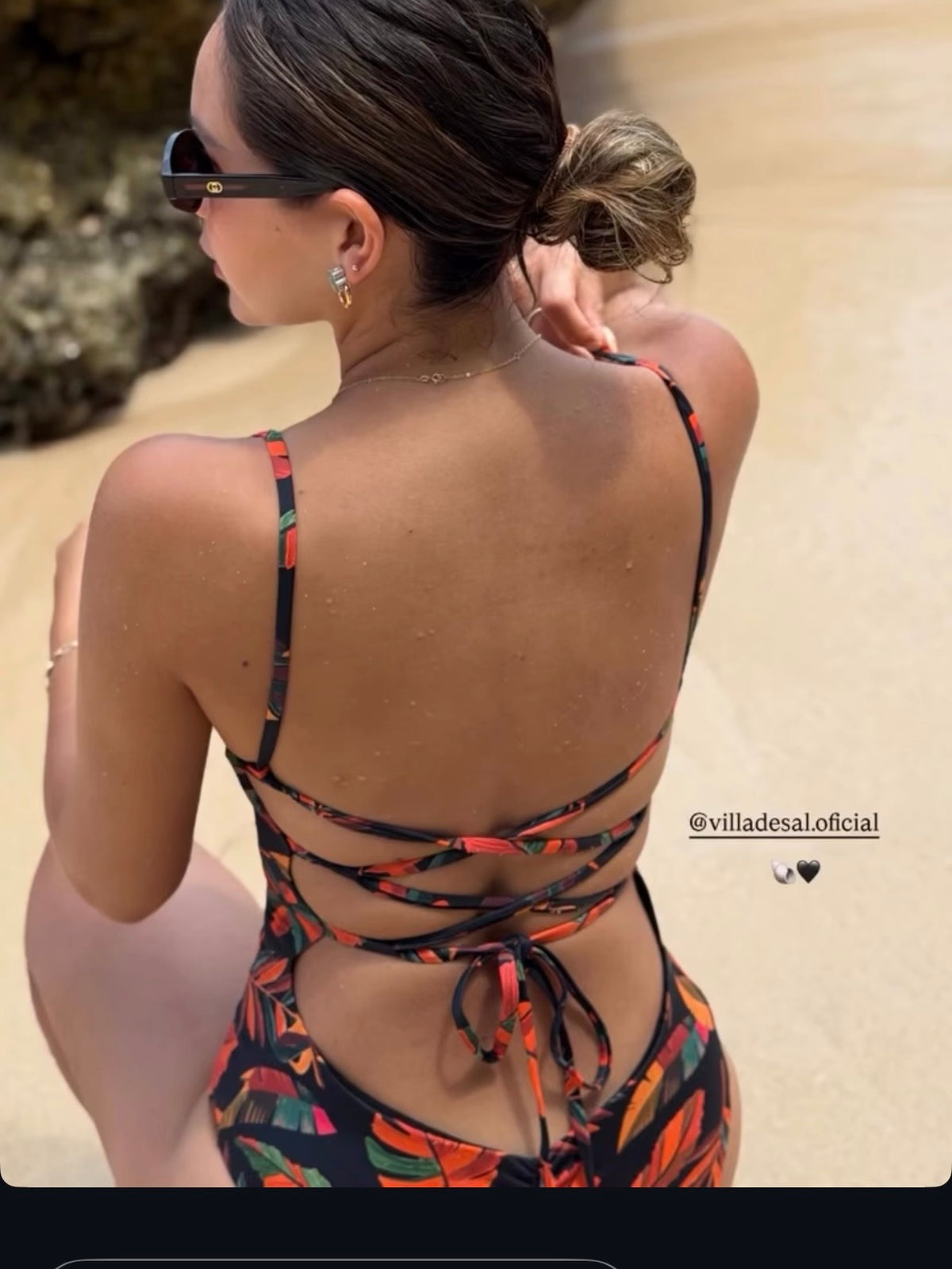 ENTERIZO MADEIRA FLORES TROPICALES (PRE-VENTA)