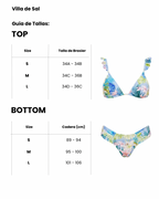 BIKINI GIGI EN FLORES ROSADAS