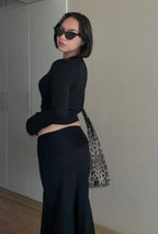 FALDA TAMARA EN NEGRO
