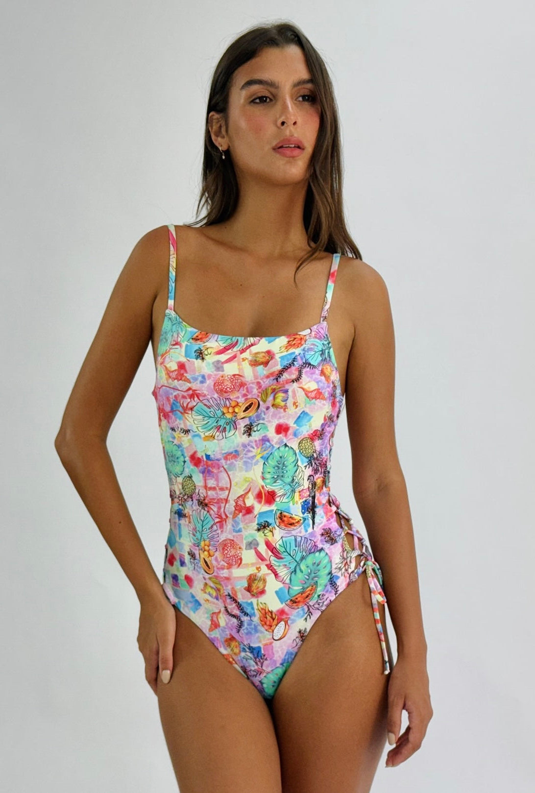 ENTERIZO CALIFORNIA AQUARELA