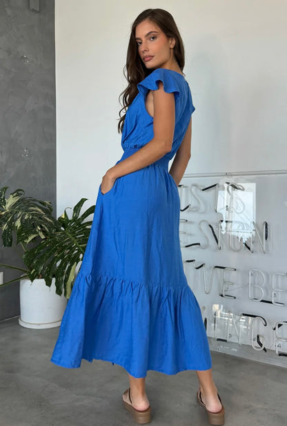 VESTIDO CARTAGENA AZULINO