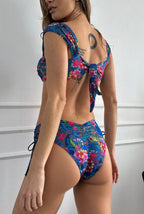 BIKINI KENDALL FLORES AZULINAS