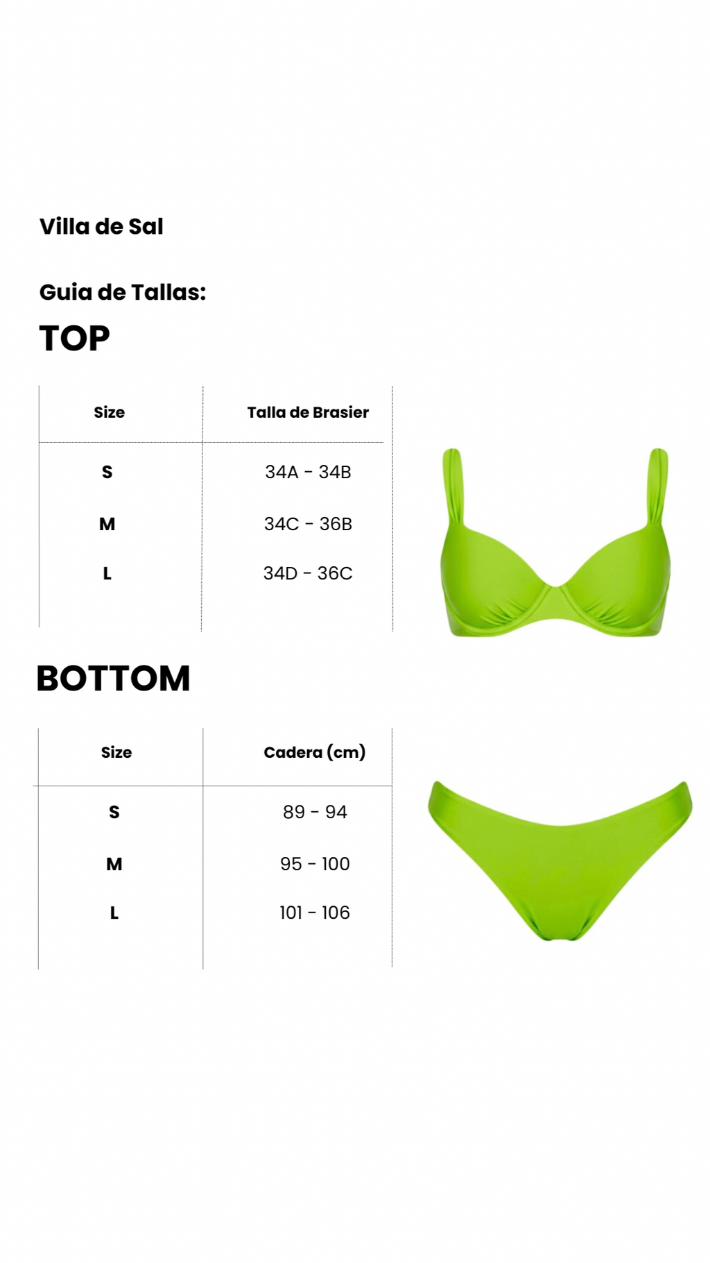 SET BIKINI KIM VERDE LIMÓN SHINE