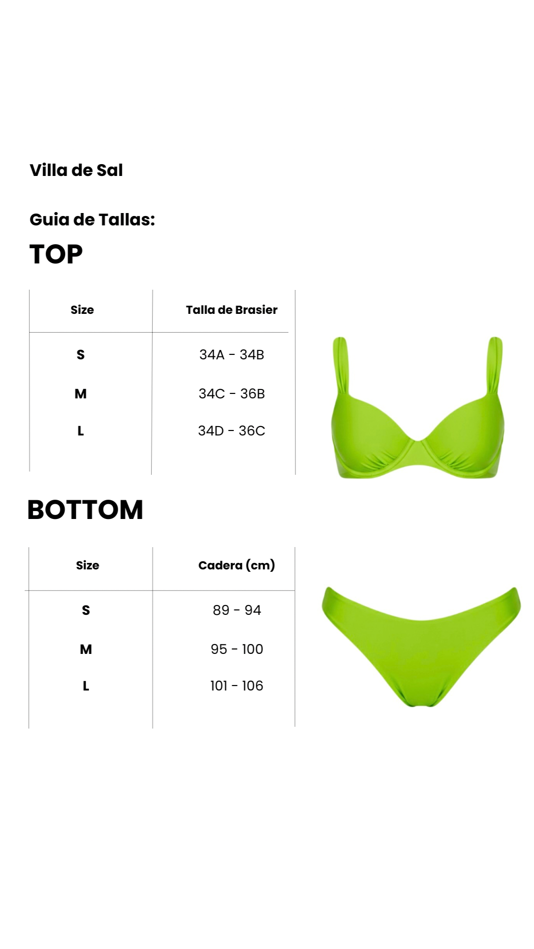 SET BIKINI KIM VERDE LIMÓN SHINE