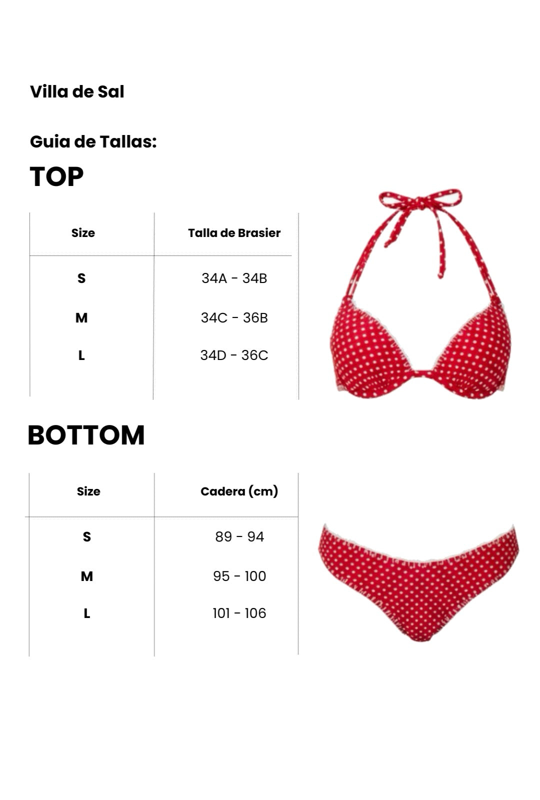 BIKINI LOLA DOTS/HEART