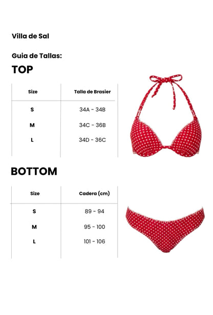 BIKINI LOLA DOTS/HEART