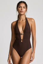 TRIKINI PORTOFINO EN MARRÓN