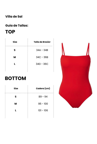 ENTERIZO NISSI EN ROJO