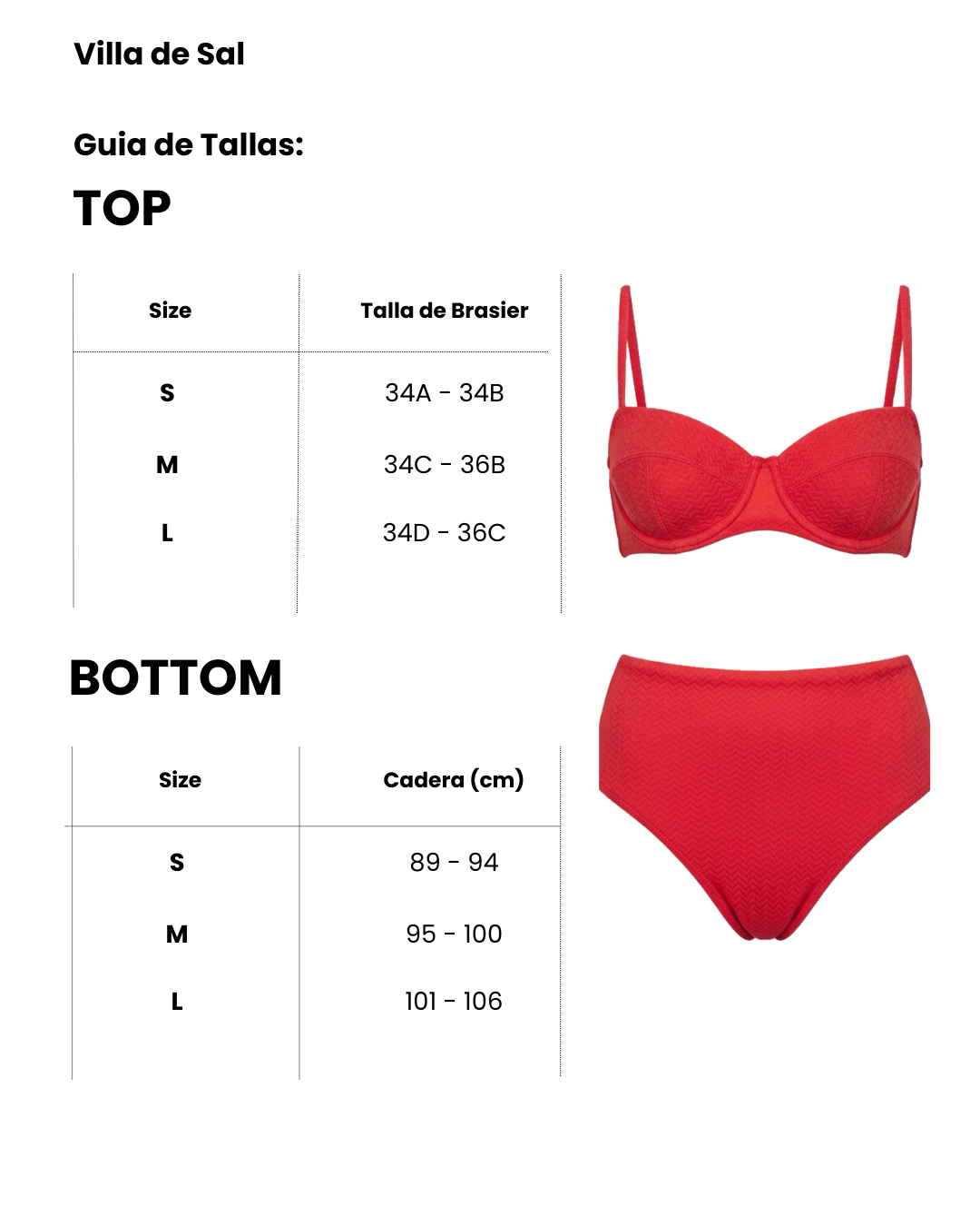 BIKINI SANTORINI EN NEGRO