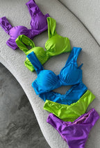 SET BIKINI KIM VERDE LIMÓN SHINE