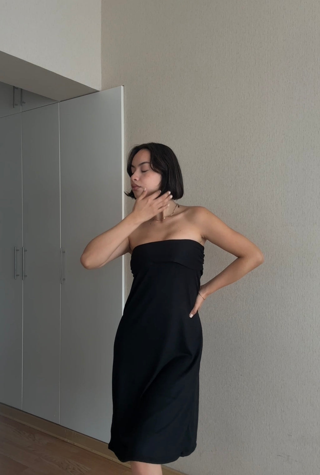 FALDA TAMARA EN NEGRO