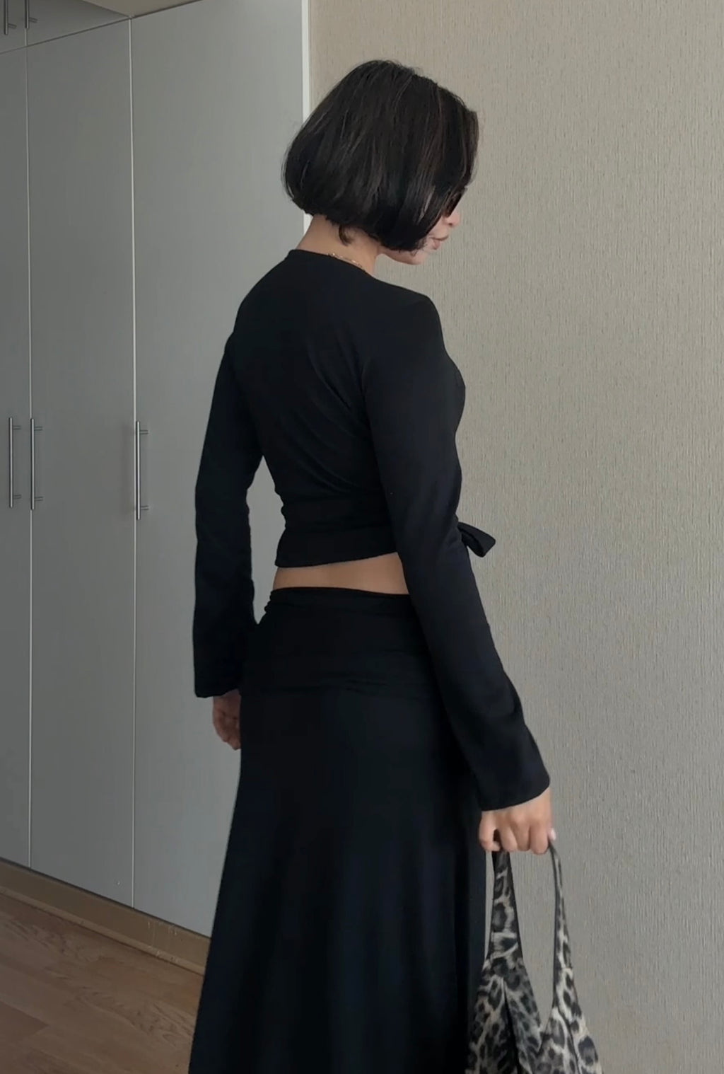 FALDA TAMARA EN NEGRO