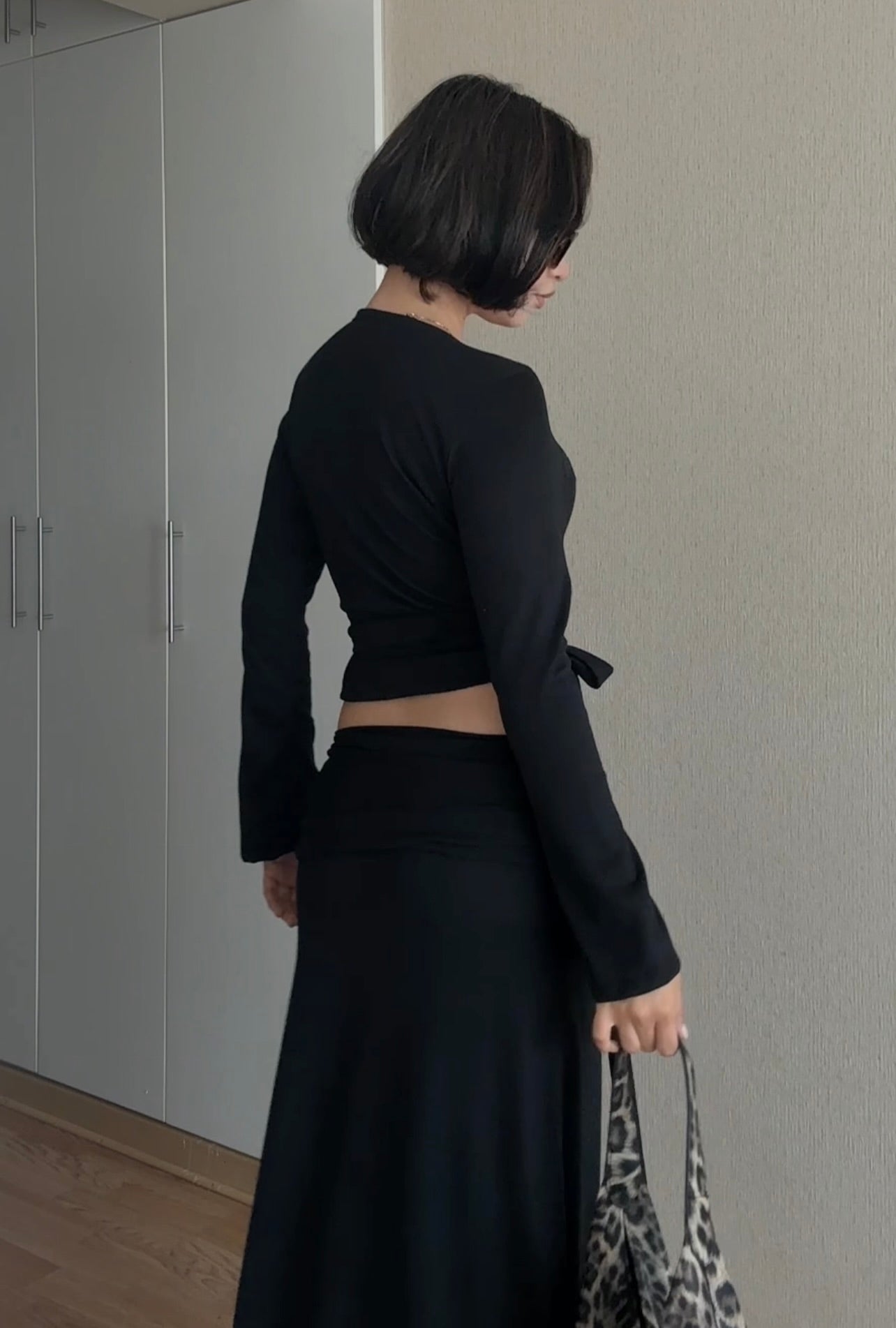 TOP TAMARA EN NEGRO