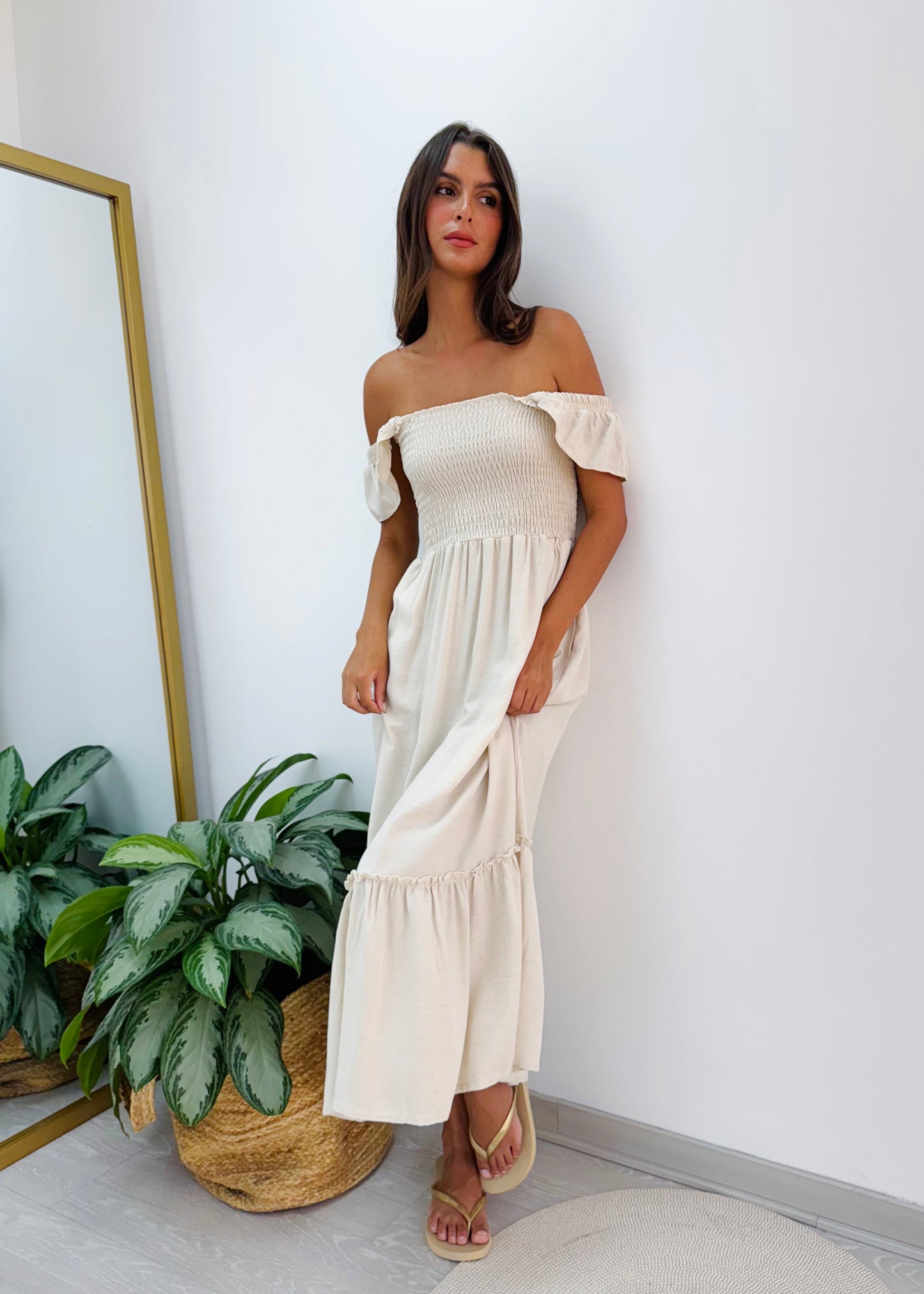 VESTIDO IPANEMA BEIGE