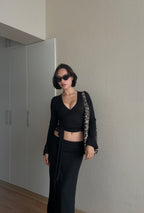 FALDA TAMARA EN NEGRO