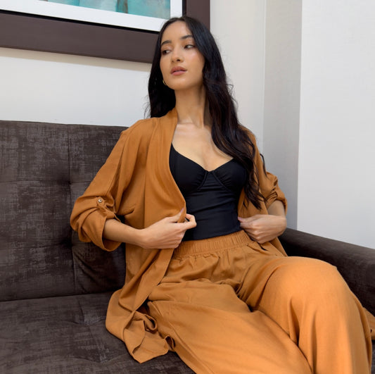 KIMONO SALMA CAMEL