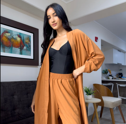 KIMONO SALMA CAMEL