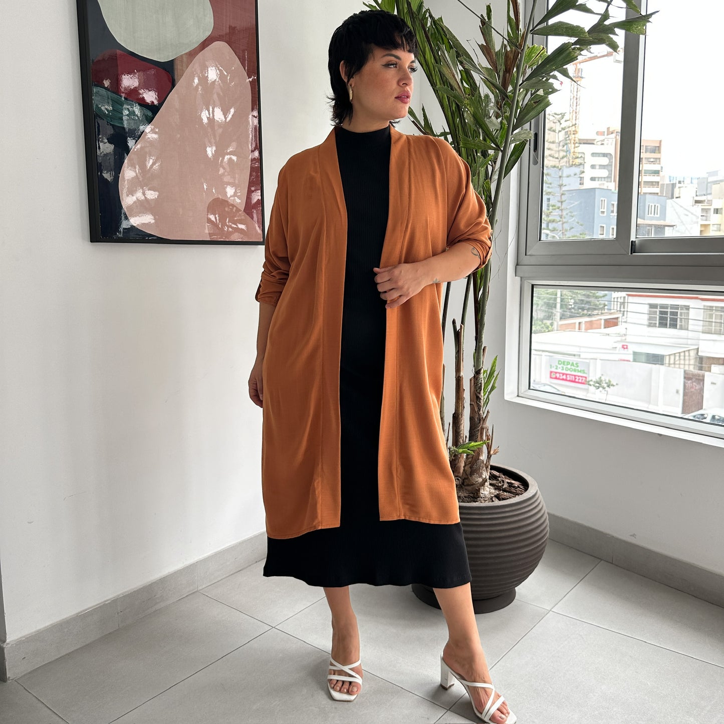 KIMONO SALMA CAMEL