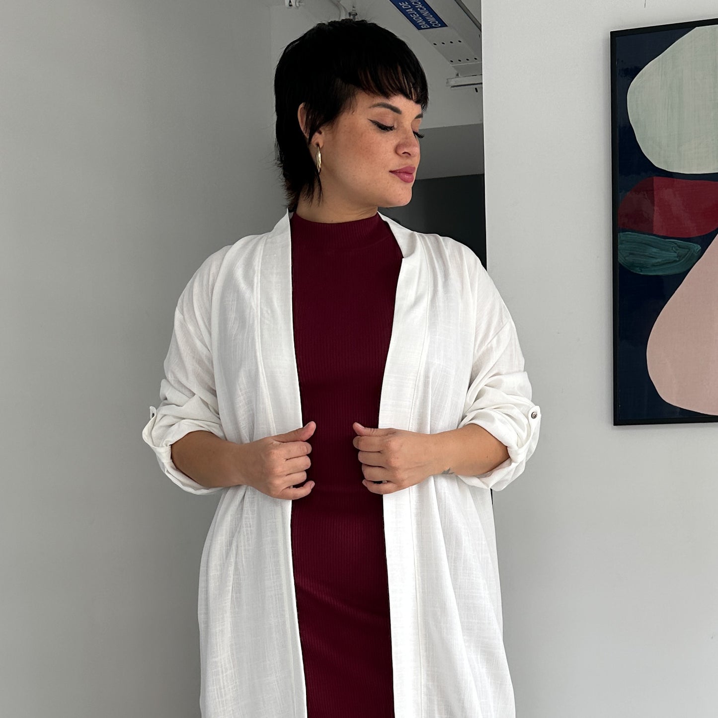 KIMONO SALMA HUESO