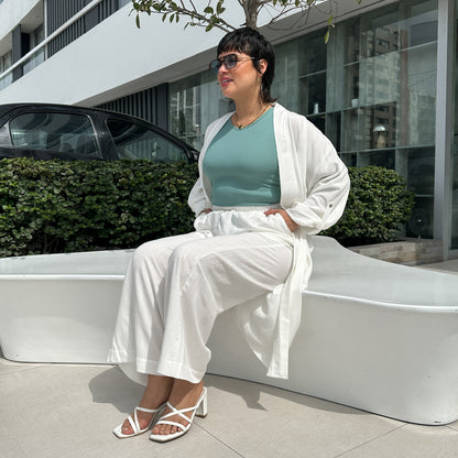 PANTALÓN SALMA HUESO