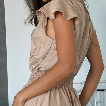 VESTIDO CARTAGENA BEIGE