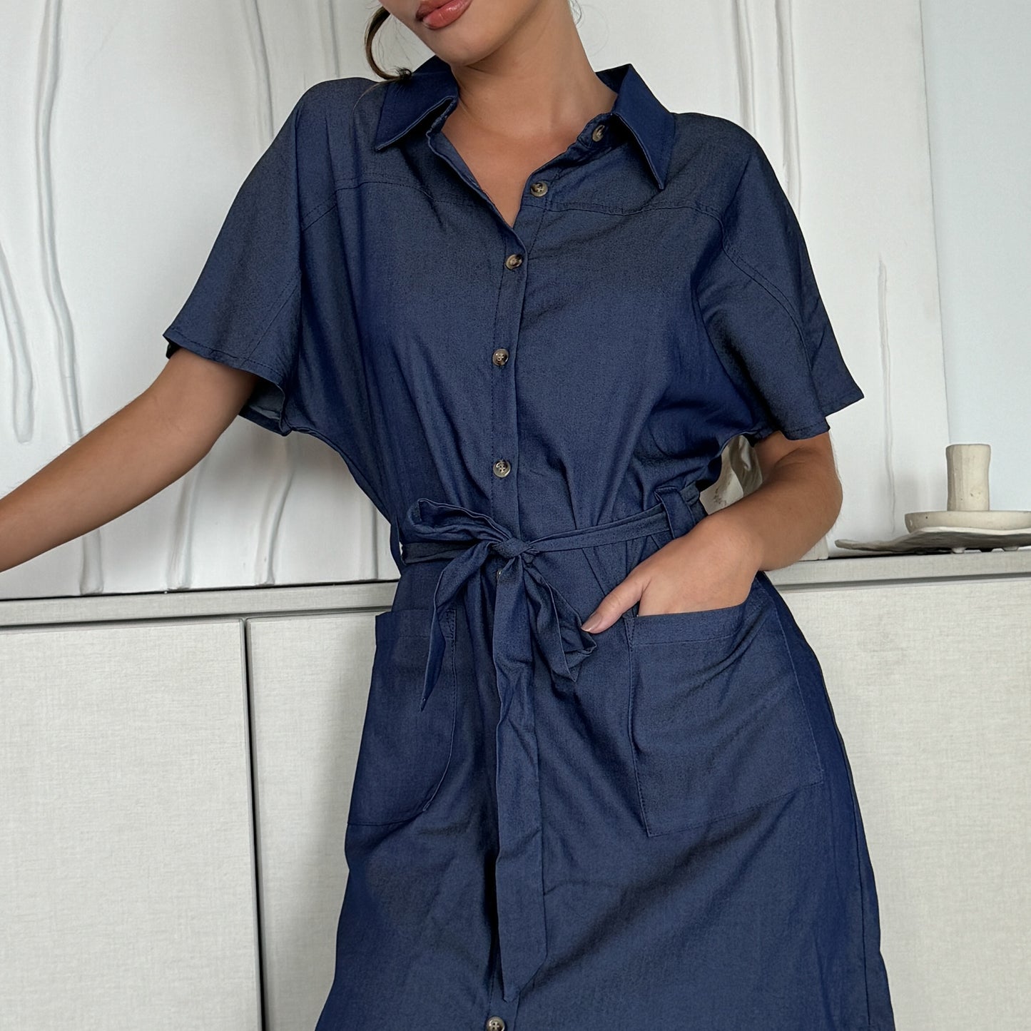 VESTIDO DANNA AZUL JEAN