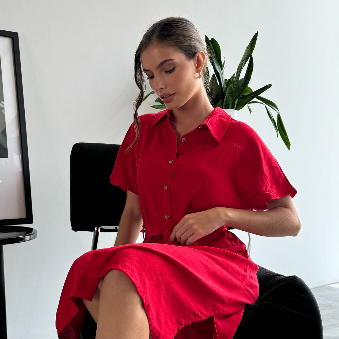 VESTIDO DANNA ROJO