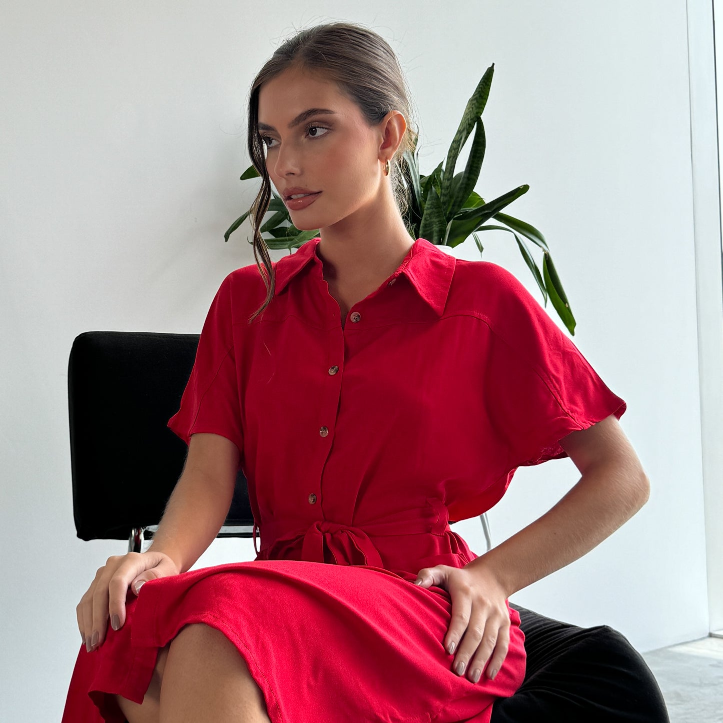 VESTIDO DANNA ROJO